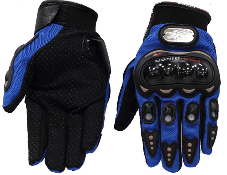 Motorcycle Motocross Riding Gloves Armored Non-Slip Shock Resistant Racing Full-Finger Glove