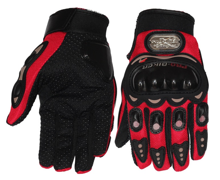 Motorcycle Motocross Riding Gloves Armored Non-Slip Shock Resistant Racing Full-Finger Glove