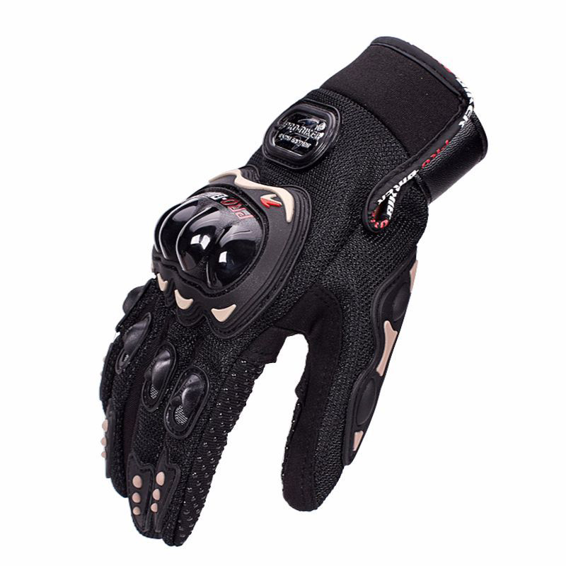 Motorcycle Motocross Riding Gloves Armored Non-Slip Shock Resistant Racing Full-Finger Glove