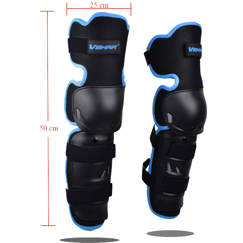 Motorcycle Motocross Racing Armored Non-Slip Shock Resistant Riding Knee Protector Knee Guard