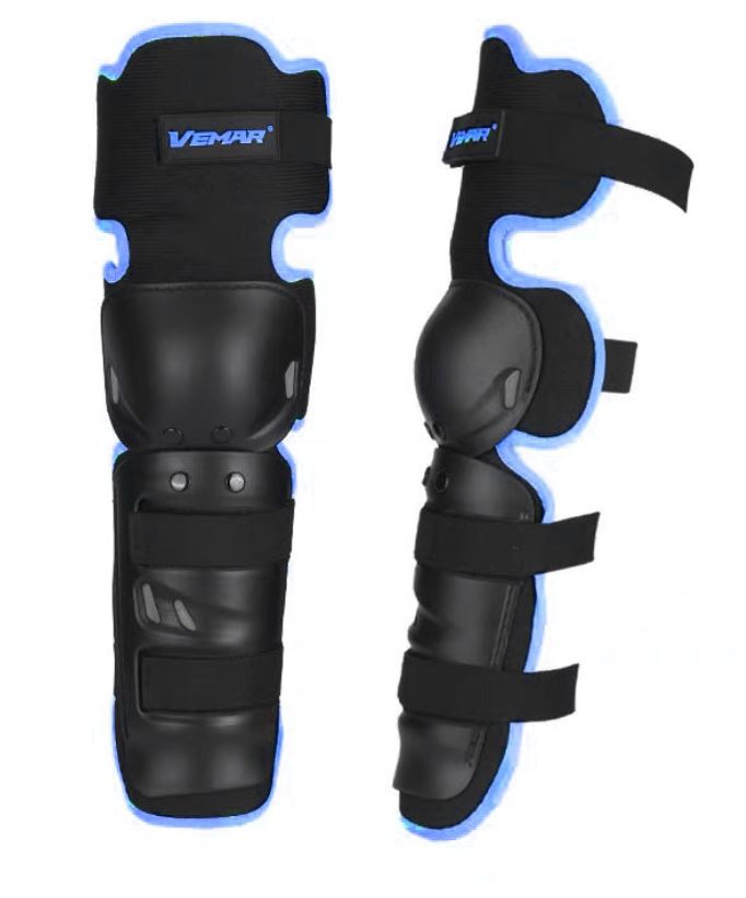 Motorcycle Motocross Racing Armored Non-Slip Shock Resistant Riding Knee Protector Knee Guard