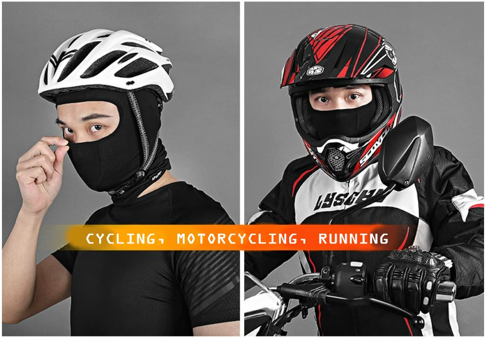 Motorcycle Cycling Mountain Climbing Outdoor Warm Protective Windproof Cotton Balaclava Elastic Full Face Mask Shield