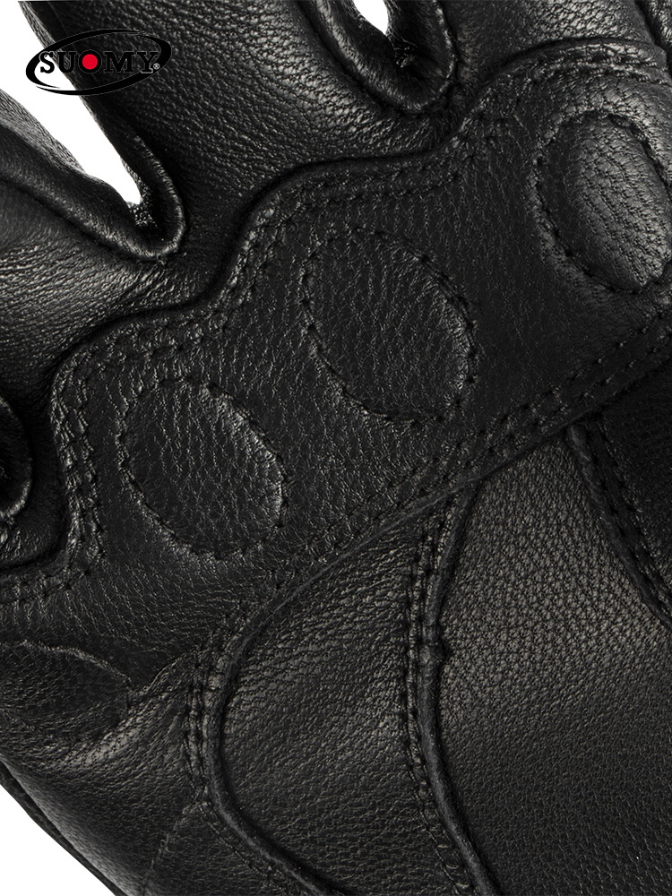 Motorcycle Leather Riding Racing Gloves Armored Non-Slip