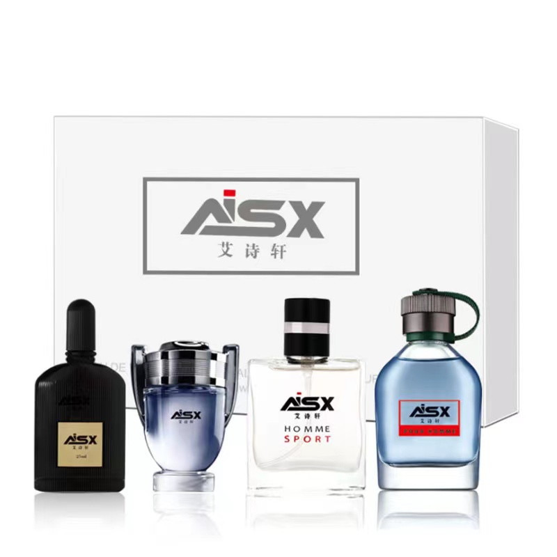 Suit 4PCS Men Perfumes of Different Smell Eau De Parfum Classic Fragrances Long Lasting Deodorant