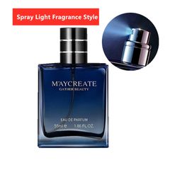 Men's Perfume Cologne Spray 55ml Floral Eau De Parfum Long Lasting Perfume For Men To Enhance Charm 55ml Elegant Blue​