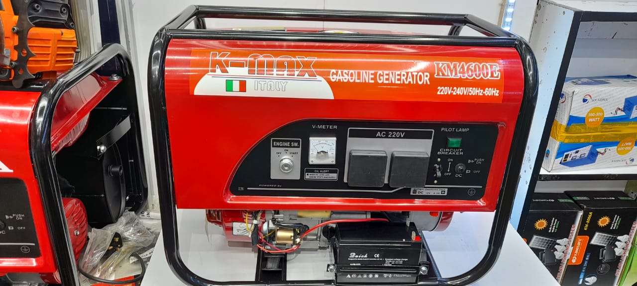 K-max Italy Gasoline Petrol Generator 2.4kva KM4600E