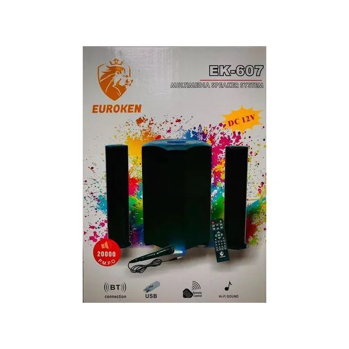 Euroken 2 IN1 Sub Woofer Home Theater Sound System -20000w