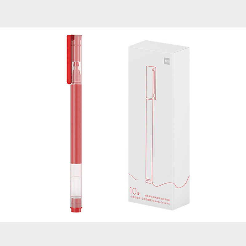 Xiaomi giant can write gel pen, 10 packs of  pen signature office supplies student water pen