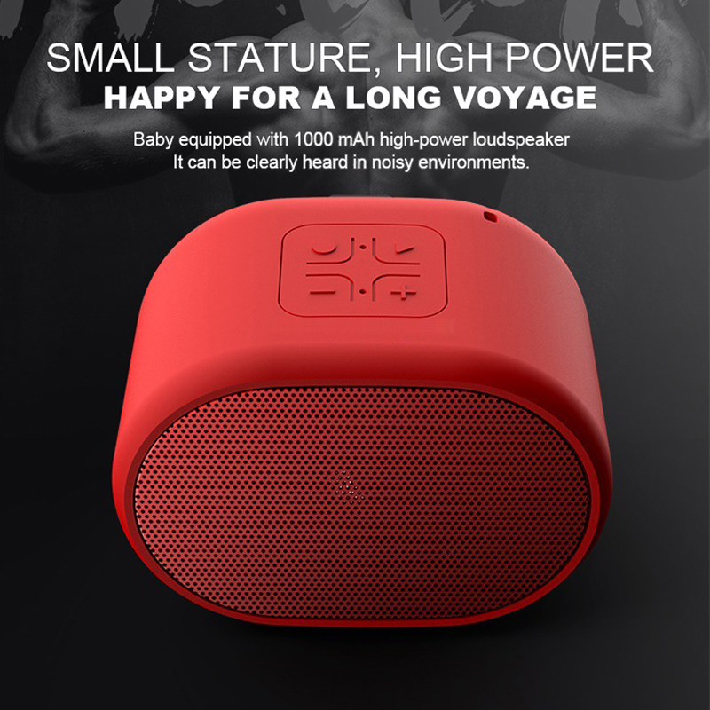 Wireless Bluetooth Speaker Fashion / Mini Portable Fast link Multimedia Large capacity Waterproof