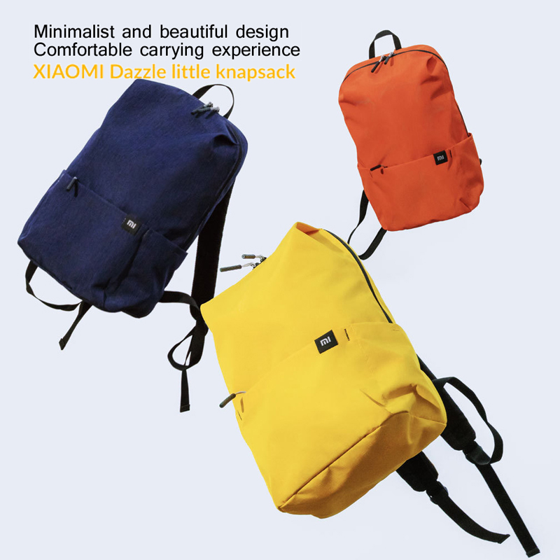 【Andybbyyf】Colorful Backpack 10L, Casual Backpack, Mijia Student Bag backpack XiaoMi