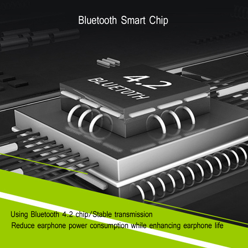 Fashion bluetooth neck-mounted wireless earplugs, creative magnetic binaural in-ear sports earsets