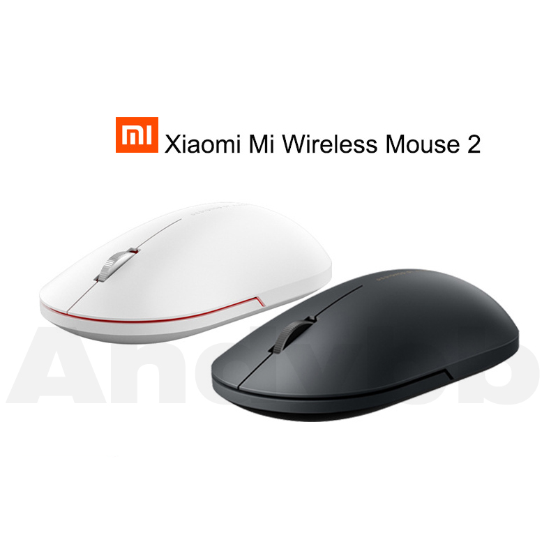 XiaoMi Wireless Mouse 2 Mute and Silent Notebook Desktop Computer Gaming Mouse Mini Bluetooth