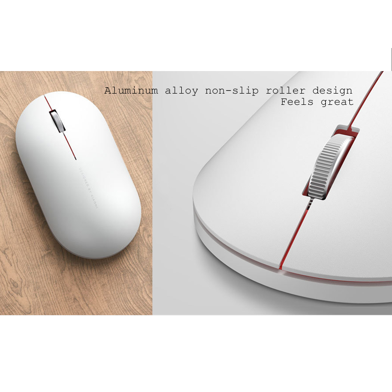 XiaoMi Wireless Mouse 2 Mute and Silent Notebook Desktop Computer Gaming Mouse Mini Bluetooth