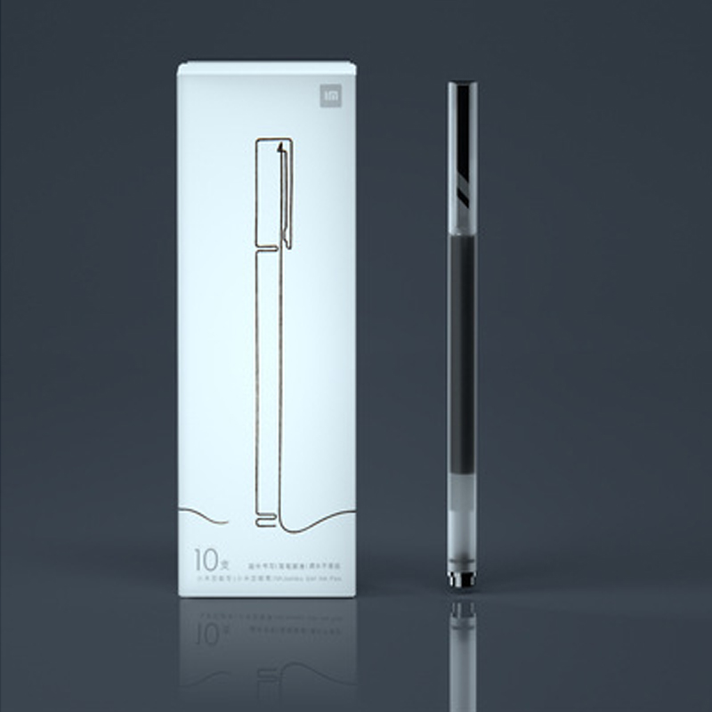 Xiaomi giant can write gel pen, 10 packs of  pen signature office supplies student water pen