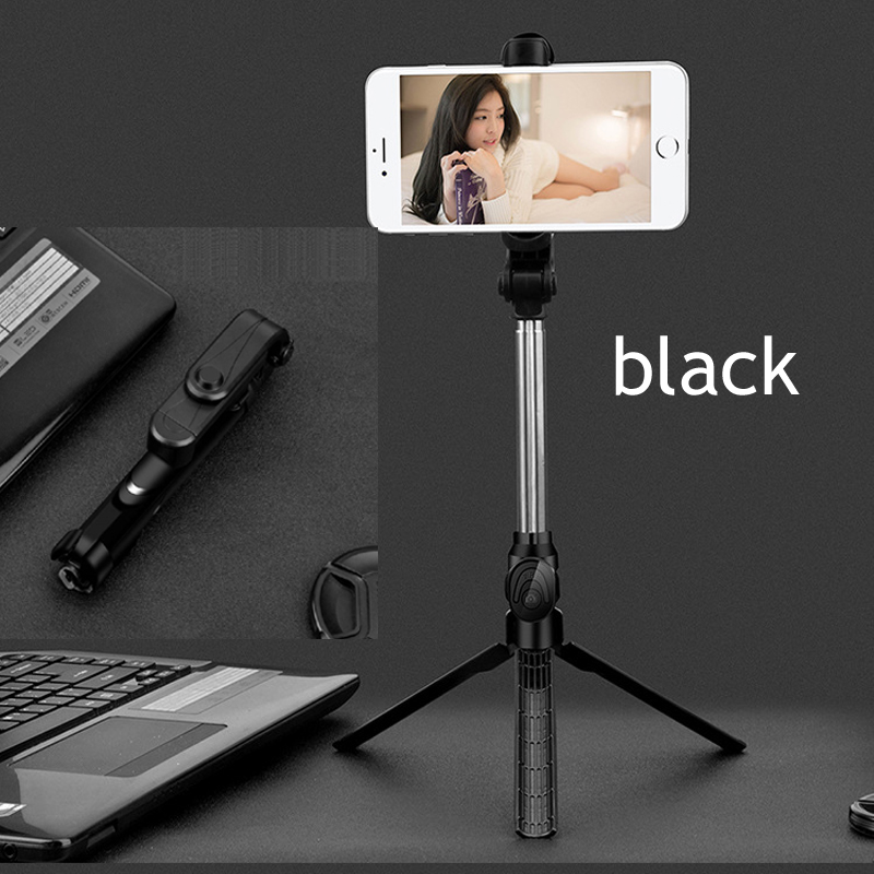 XT10 Tripod Selfie Stick Horizontal Vertical Phone Wireless Bluetooth Mini Portable Selfie Stick