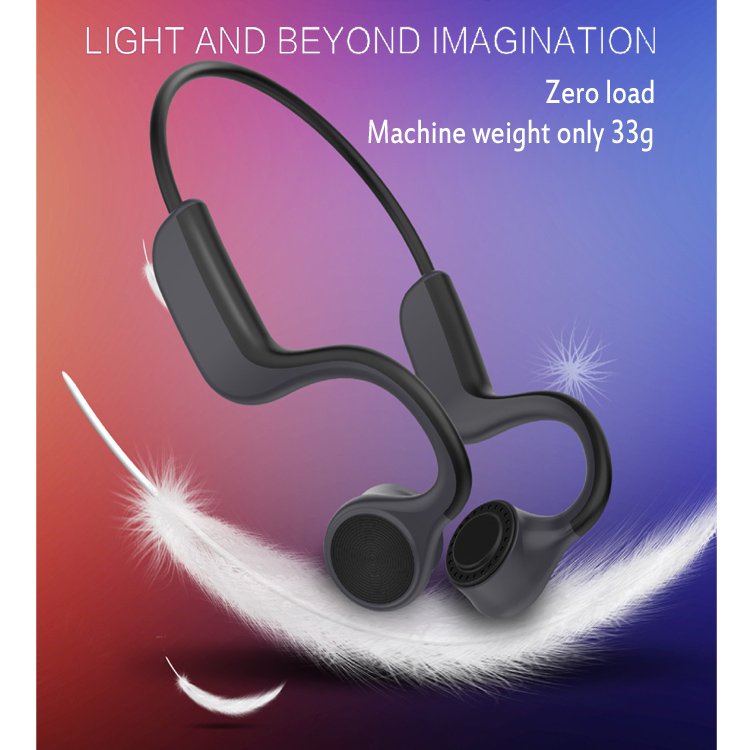 Bluetooth 5.0 Headsets New Ear Hook Bone Conduction Stereo Sports Headsets comfortable to wear