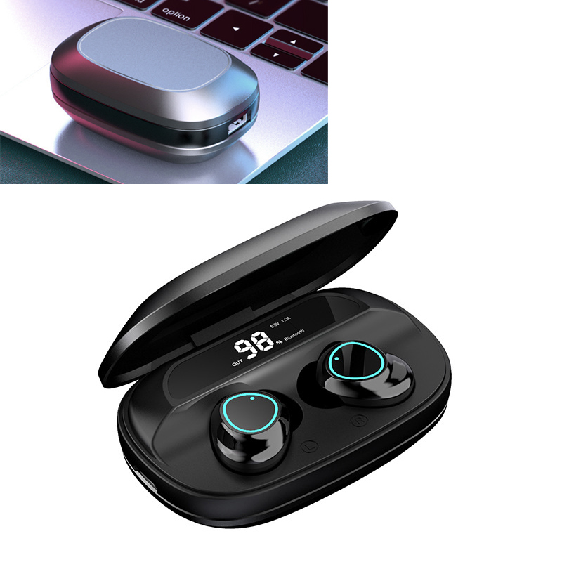 TWS 5.0 Bluetooth Earphone Wireless Earbuds Touch Control Headset AirDots Bass Voice Headphones