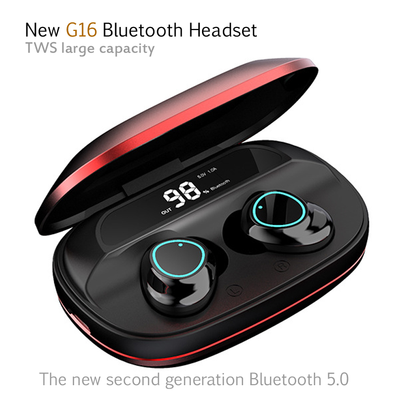 TWS 5.0 Bluetooth Earphone Wireless Earbuds Touch Control Headset AirDots Bass Voice Headphones