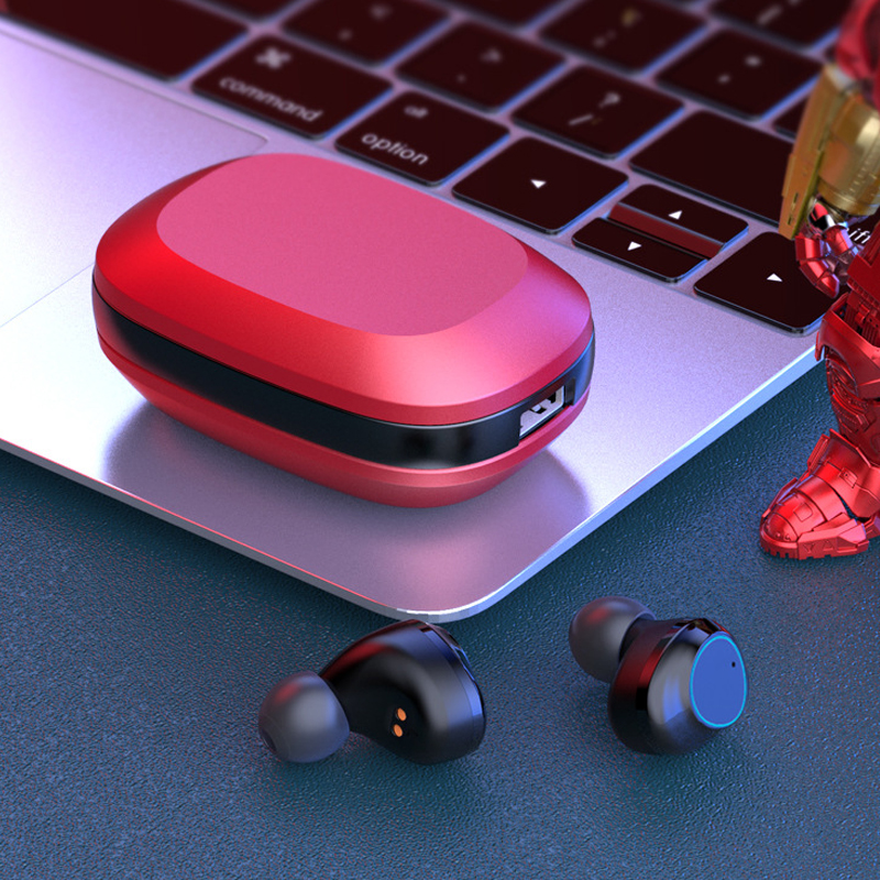 TWS 5.0 Bluetooth Earphone Wireless Earbuds Touch Control Headset AirDots Bass Voice Headphones