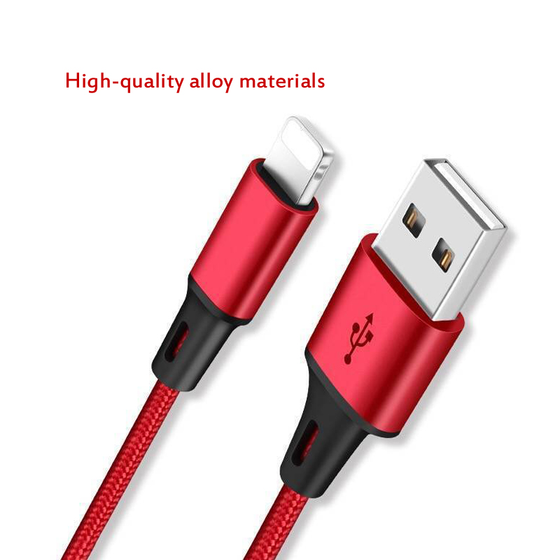 3-in-1data cable High-snylon braid suitable for Apple Android type-c three-in-one Fast charge cable