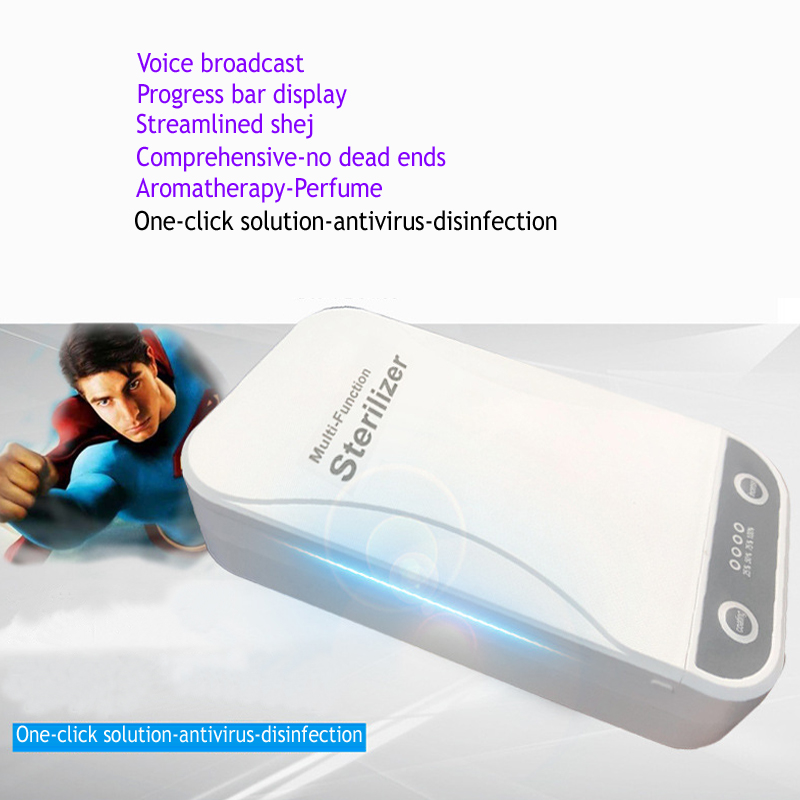 Mobile Phone Disinfection and Aromatherapy Machine Mul-Box Fully Automatic Double UV Sterilization