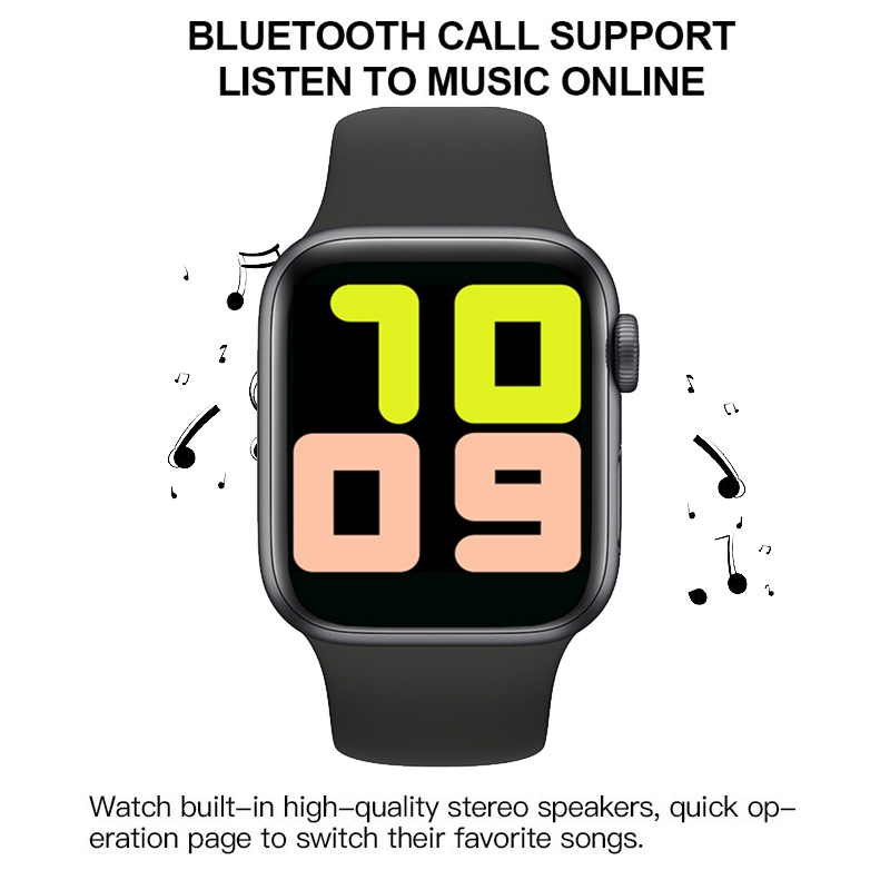 T500 New Full Touch Screen Smart Watch, Bluetooth Two-way Talking Bracelet, Sports Watch Phone