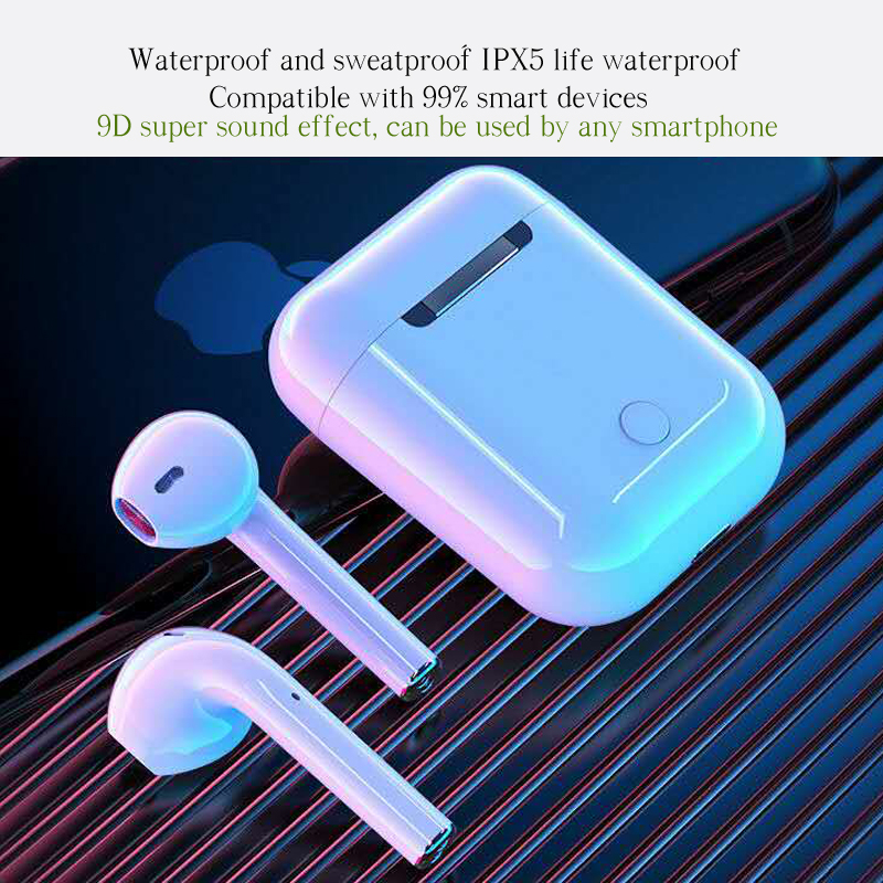 i12 bluetooth earset 5.0 new inpods12 sports wireless bluetooth binaural touch high-tech earphone