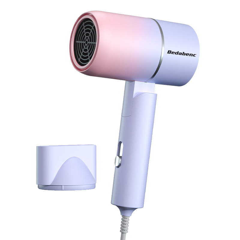 New fashion net red folding hair dryer, hair dryer negative ion hair dryer household appliances
