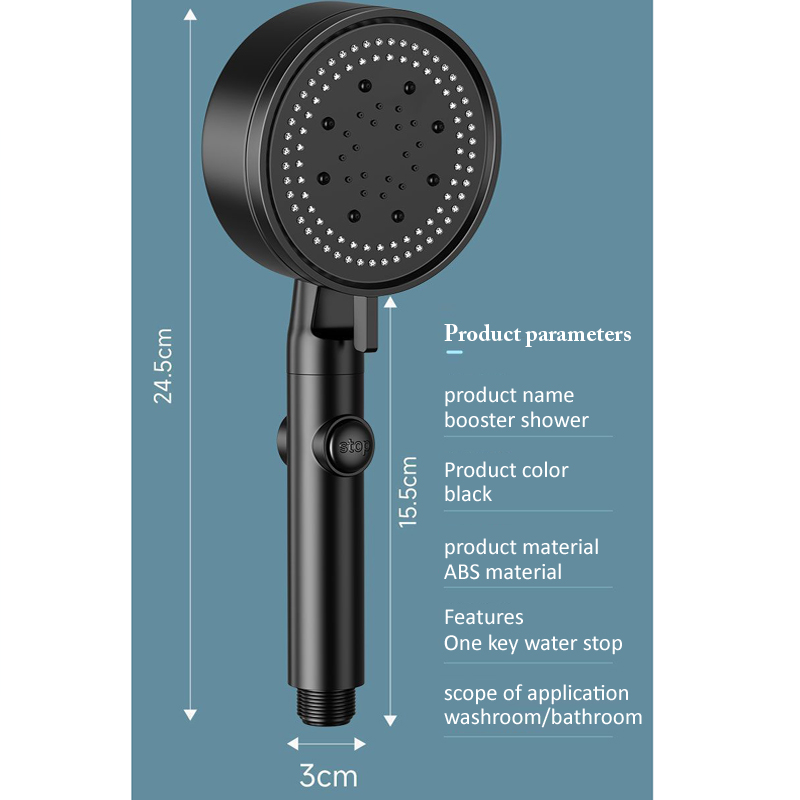 【Andybbyyf】Bathmaster pressurized rain shower shower sprinkler set large water outlet bath household pressurized bath water heater