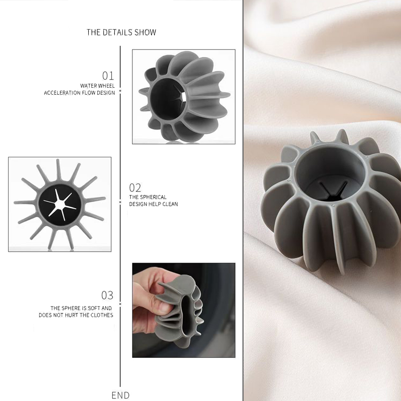 【Andybbyyf】Laundry ball decontamination anti-winding drum washing machine special to prevent clothes from knotting artifact cleaning magic wash guard ball