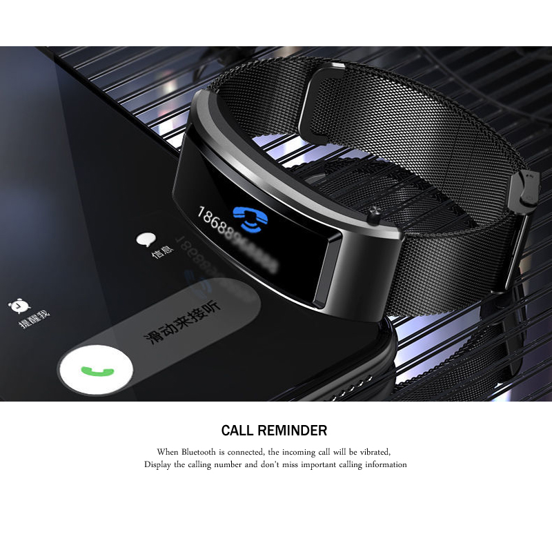 【Andybbyyf】Color screen can answer the phone Bluetooth ear smart bracelet sports multifunctional call two-in-one separated watch