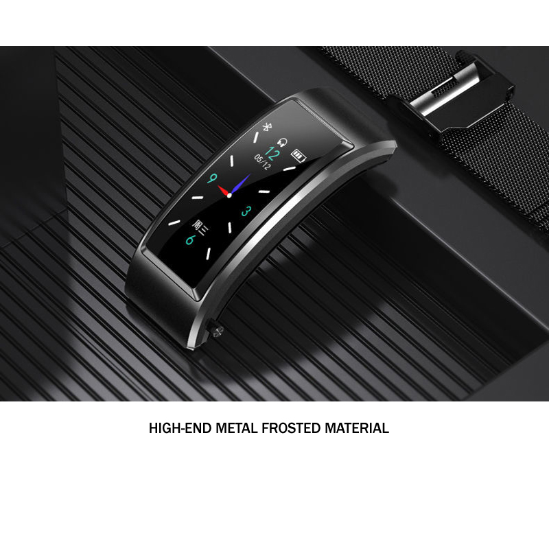 【Andybbyyf】Color screen can answer the phone Bluetooth ear smart bracelet sports multifunctional call two-in-one separated watch