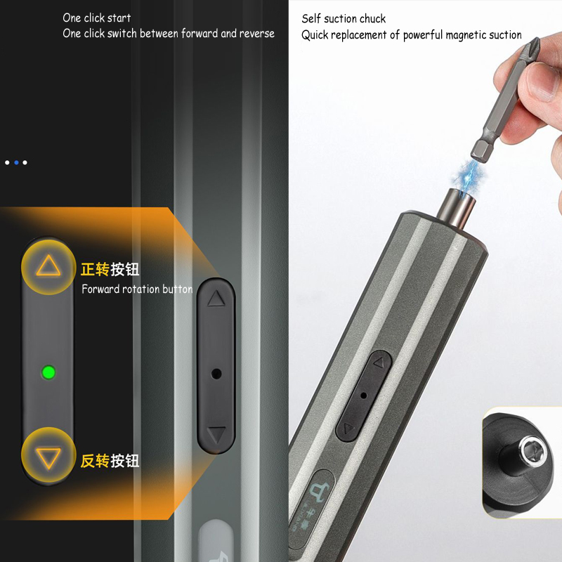 【Andybbyyf】Portable electric screwdriver