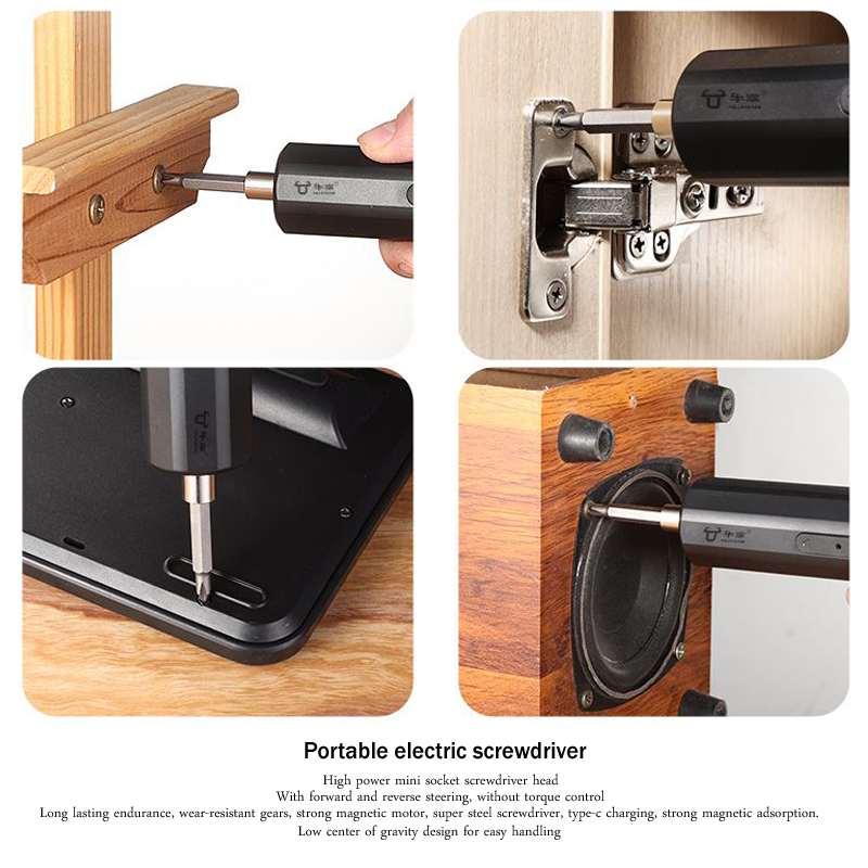 【Andybbyyf】Portable electric screwdriver