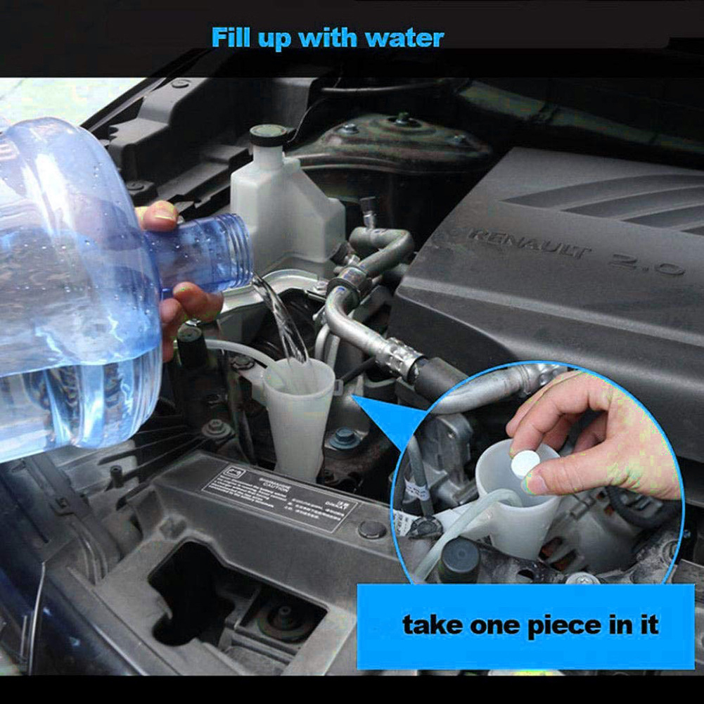 【Andybbyyf】Glass cleaning agent Automotive glass water concentrated wiper essence Solid wiper essence effervescent tablet oil cleaning agent
