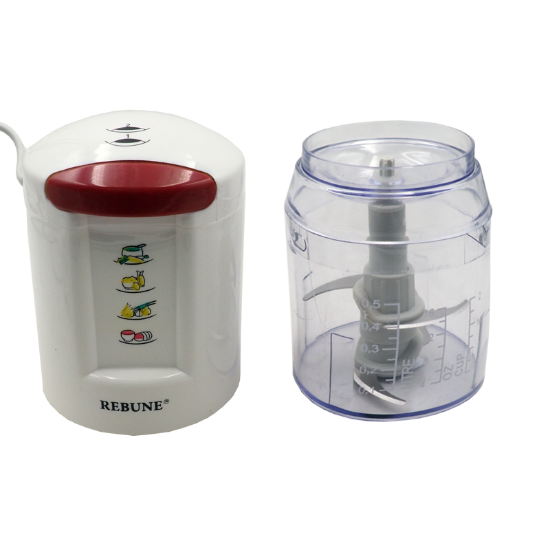 (Special Offer)  Rebune RE-2-083 High Quality 500ml  ( Food Processor ,Blender, Chopping, Grinder & juicer) RE-2-083 White