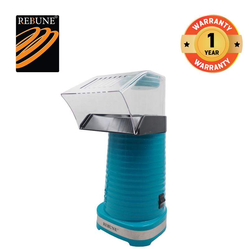 Rebune 1200W Popcorn Maker Hot Air Oil-free Popcorn Maker Machine（RE-5-044）
