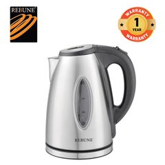 (Free Gift) Rebune 2.0L Electric Kettle  insulation large capacity automatic power-off Kettle (RE-1-103) Silver