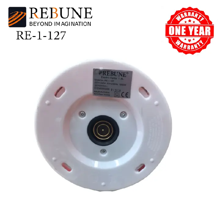 【Special Offers】 Rebune RE-1-127  1.8L Cordless  Electric Kettle  Appliance boiling water automatic pink with 1 year warranty water heater electronics and appliances kitchen