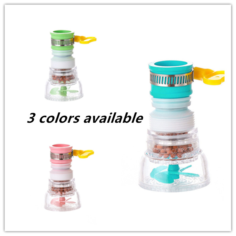 360 Rotate Swivel Faucet Nozzle Filter Adapter Water Saving Tap Aerator Diffuser