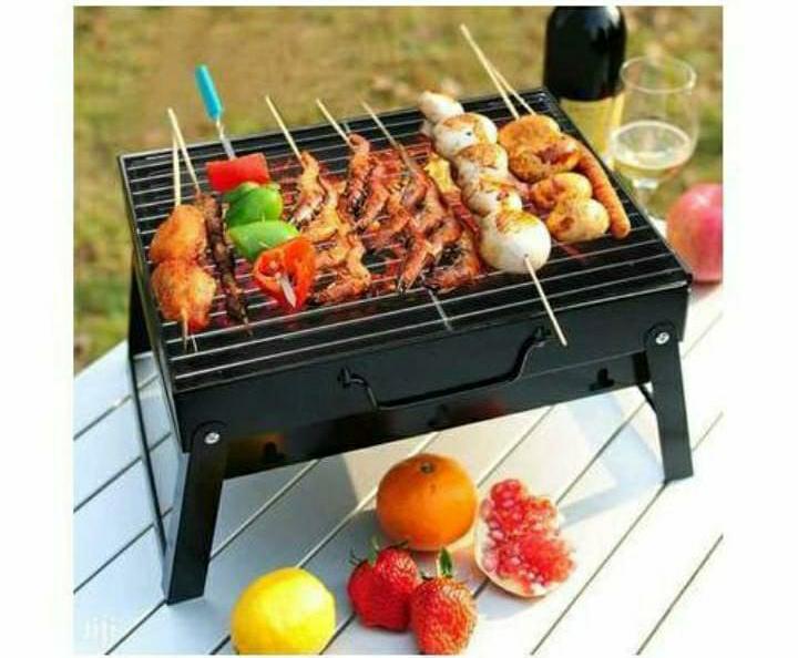 Barbecue Barbeque Grill Camping Picnic Patio Stainless Steel Charcoal Furnace BBQ Grills
