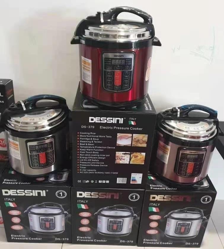10 in 1 Multipurpose Dessini Electric Pressure Cooker with Timer 6L  Litres 1000W MAX power