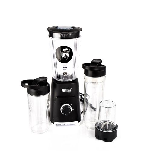 RB-134 4 In 1 Redberry  Blender 300W With 1Litre unbreakable plastic blender