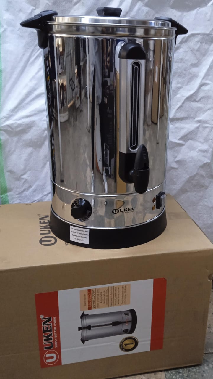 10L Uken electric tea urn kettle Electric Water boiler with keep warm function and Auto cut off function when water level is low 30-40 degrees temperature control