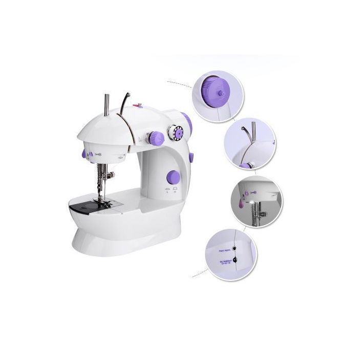 Portable electric mini sewing machine  Electric Mini Portable Sewing Machine Double Speed