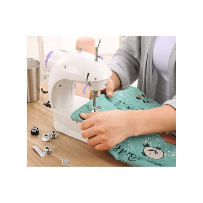 Portable electric mini sewing machine  Electric Mini Portable Sewing Machine Double Speed