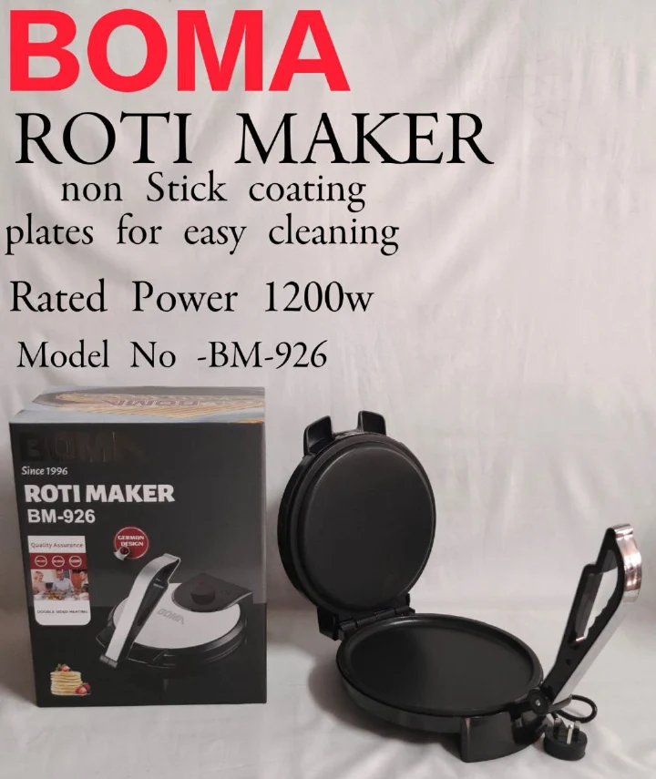 Non stick quality 10 inches Boma roti maker Non stick boma chapati maker