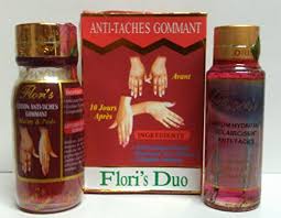 Floris Duo Anti Taches Gommant Serum And Lotion(Scar and Blemish removal)