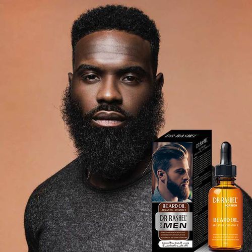 Dr. Rashel Beard Growth Oil With Argan Oil + Vitamin E For Men.