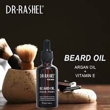 Dr. Rashel Beard Growth Oil With Argan Oil + Vitamin E For Men.